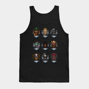 Horror toilet Monster pack 6 Tank Top